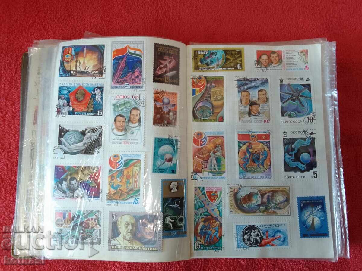 Άλμπουμ με παλιές γραμματόσημα περίπου 1311 τεμάχια - 6 Άλμπουμ με παλιές γραμματόσημα περίπου 1311 τεμάχια - 6