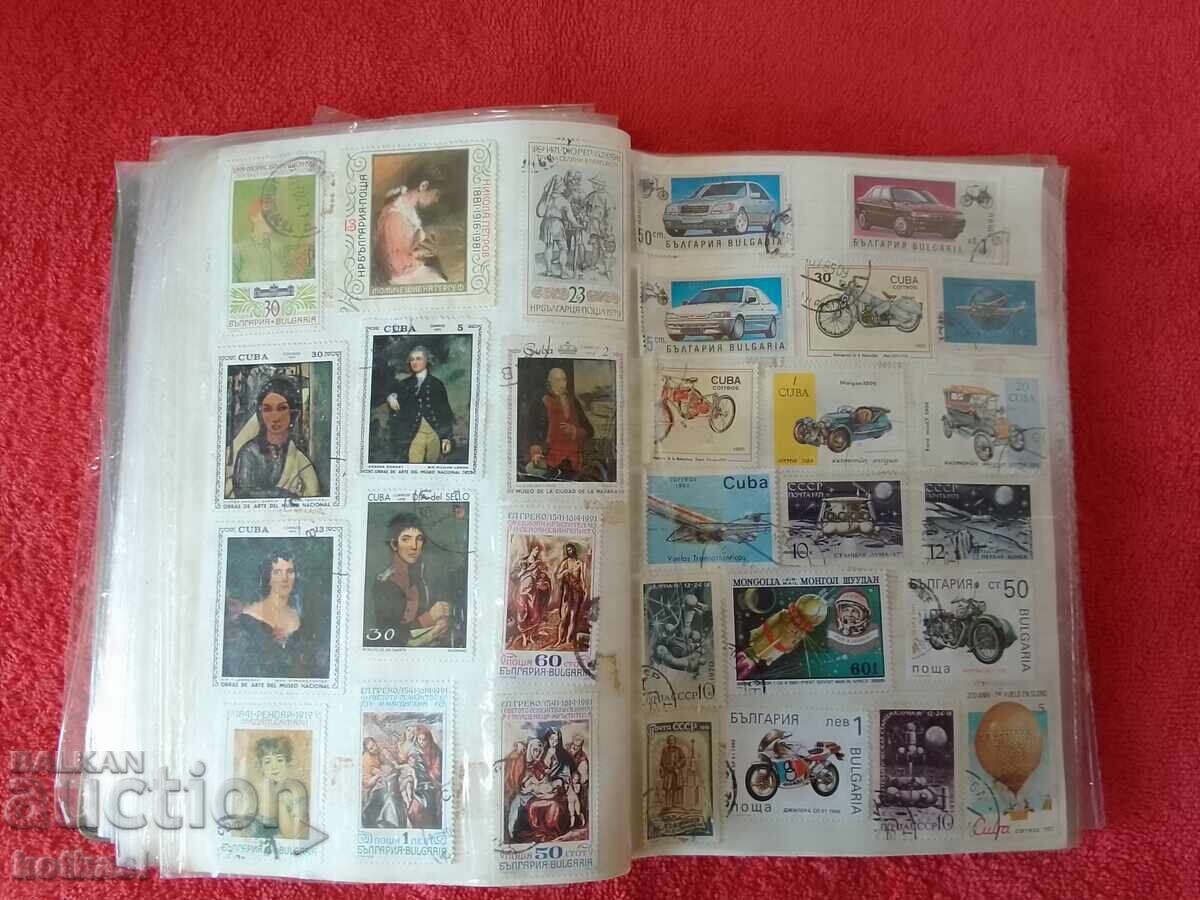 Άλμπουμ με παλιές γραμματόσημα περίπου 1311 τεμάχια - 7 Άλμπουμ με παλιές γραμματόσημα περίπου 1311 τεμάχια - 7