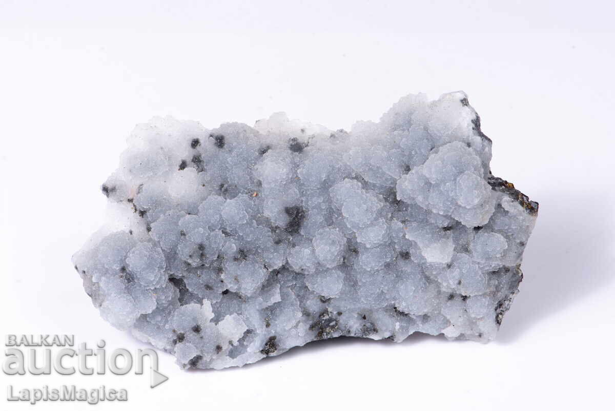 Захарен кварц друза със сфалерит от България 249g