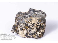 Druze de calcopirit, cuarț, calcopirit din Bulgaria 104g