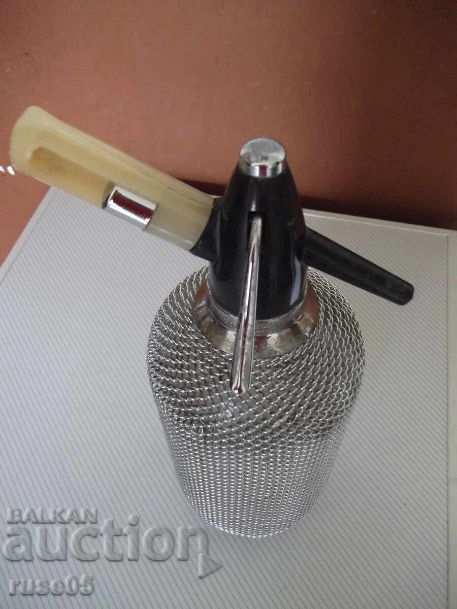 Шише за газирана вода ( сода ) с метална оплетка - 6 Шише за газирана вода ( сода ) с метална оплетка - 6