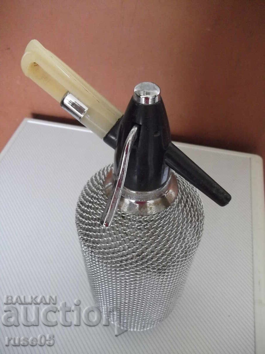 Шише за газирана вода ( сода ) с метална оплетка - 7 Шише за газирана вода ( сода ) с метална оплетка - 7