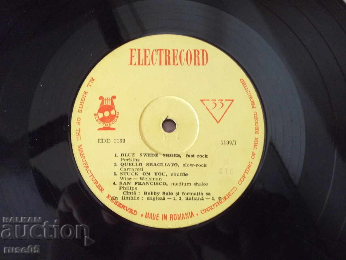 Доставка на Плоча грамофонна "BOBBY SOLO"