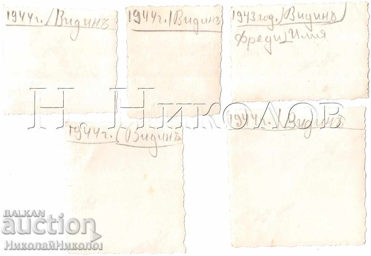 1944 ΒΙΔΙΝ 5 ΜΙΚΡΕΣ ΦΩΤΟΓΡΑΦΙΕΣ ΑΚΟΡΝΤΕΟΝ ΤΡΟΧΟΣ ΣΚΥΛΟΣ Δ813 με τιμή 5.00 BGN | € 2.56