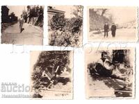 1944 ΒΙΔΙΝ 5 ΜΙΚΡΕΣ ΦΩΤΟΓΡΑΦΙΕΣ ΑΚΟΡΝΤΕΟΝ ΤΡΟΧΟΣ ΣΚΥΛΟΣ Δ813