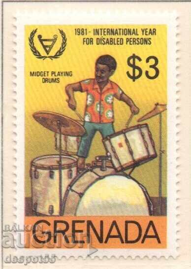 1982. Γρενάδα. Διεθνές Έτος των Ατόμων με Αναπηρία 1982. Γρενάδα. Διεθνές Έτος των Ατόμων με Αναπηρία