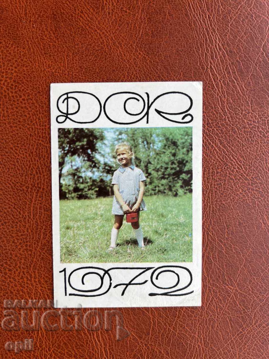 DSK Calendar 1972 DSK Calendar 1972
