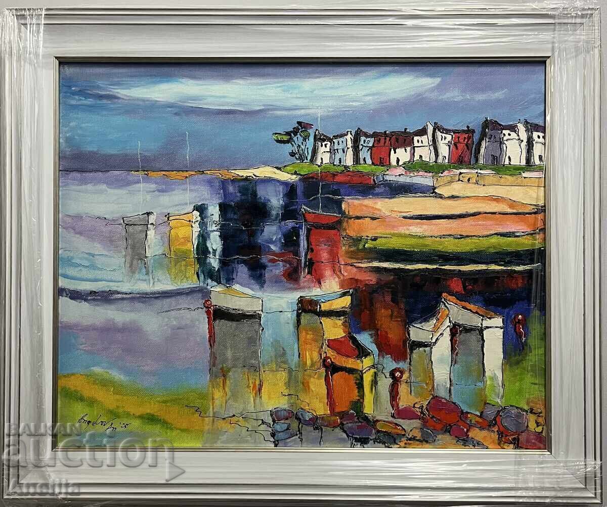 Abstract seascape Sozopol Abstract seascape Sozopol