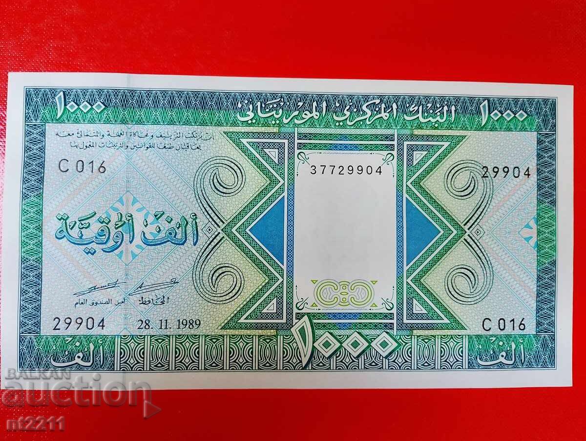 1000 огуя Мавритания 1989 1000 огуя Мавритания 1989