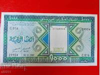 1000 ουγκιά Μαυριτανίας 1989