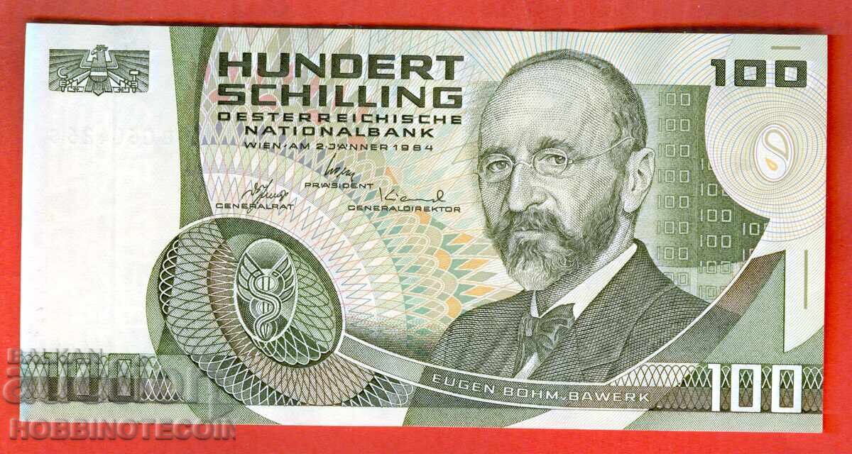 АВСТРИЯ AUSTRIA 100 Шилинга емисия issue 1984 НОВА UNC с цена 59.99 лв. | € 30.67