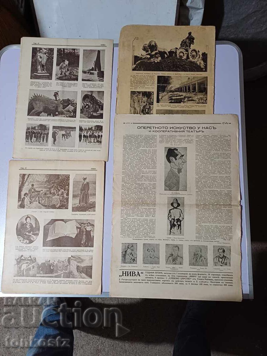 4 pcs. Niva Magazine with price 15.00 BGN | € 7.67 4 pcs. Niva Magazine with price 15.00 BGN | € 7.67