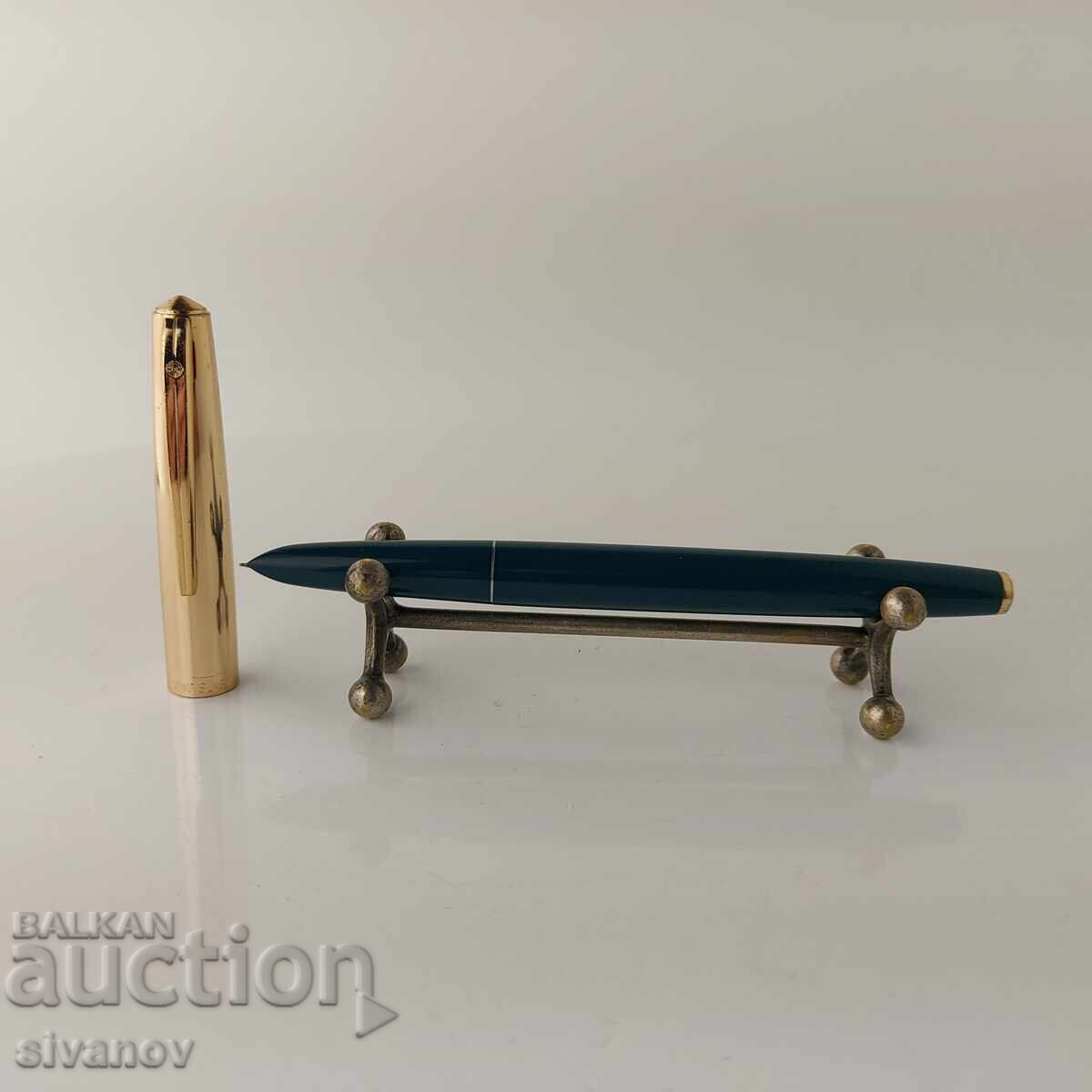 Ενδιαφέρον παλιό στυλό Wing Sung #5826 Ενδιαφέρον παλιό στυλό Wing Sung #5826