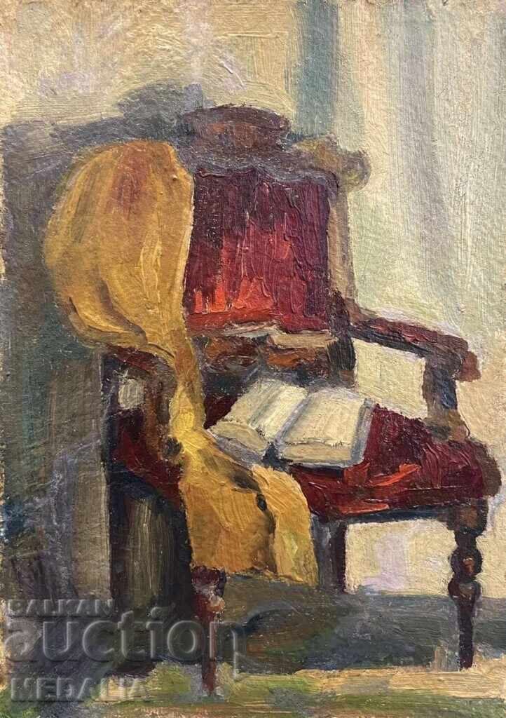 Nenko Balkanski - "Interior" - uleiuri pe pânză