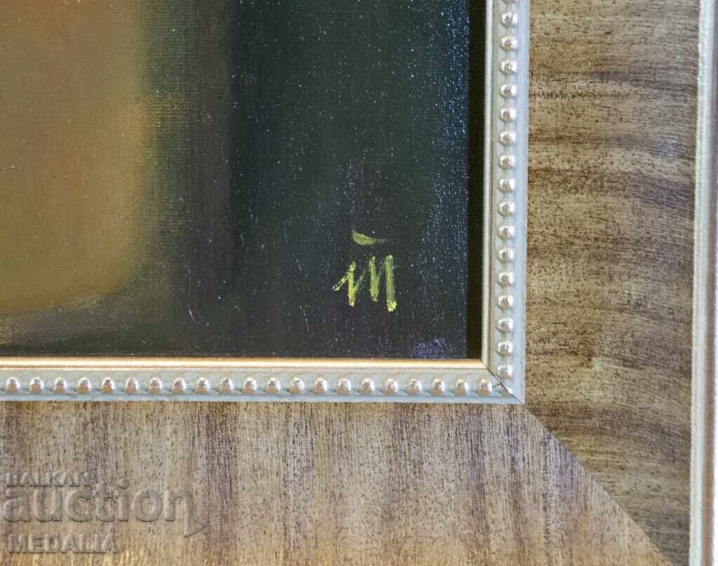 Τόμα Τριφόνοφσκι - "Πορτρέτο" - ελαιογραφία - υπογεγραμμένο με τιμή 2500.00 BGN | € 1278.23