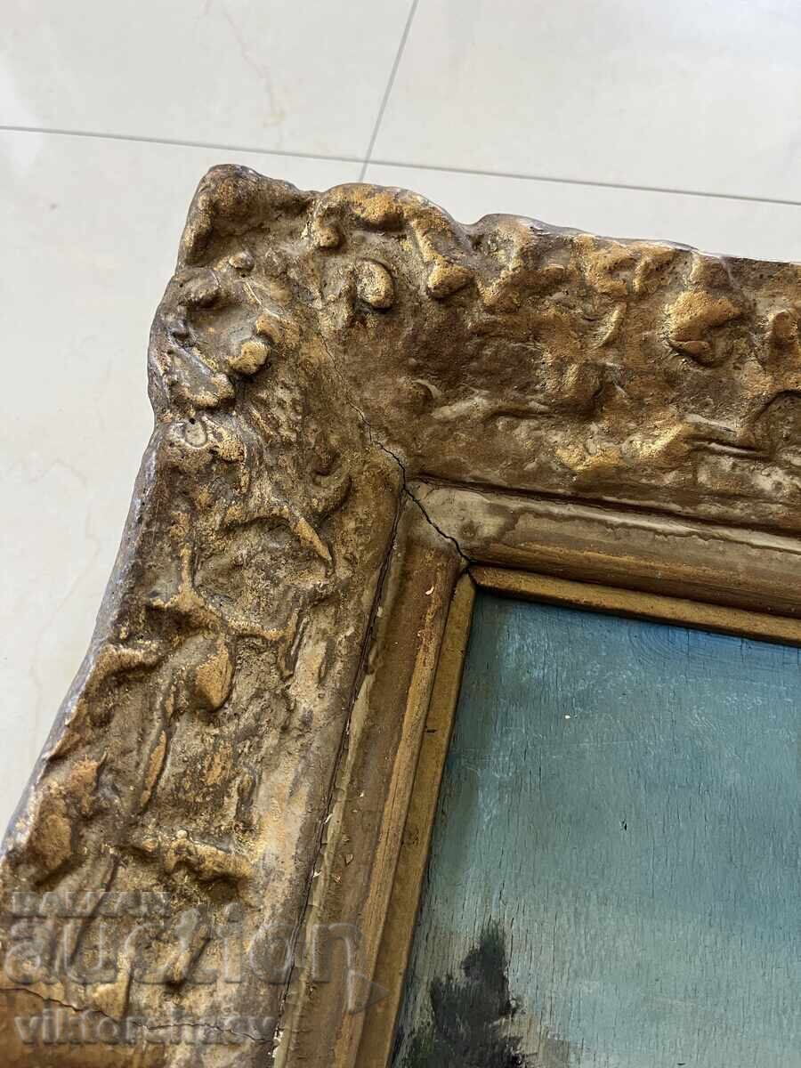 Delivery of Old master painting from 1958