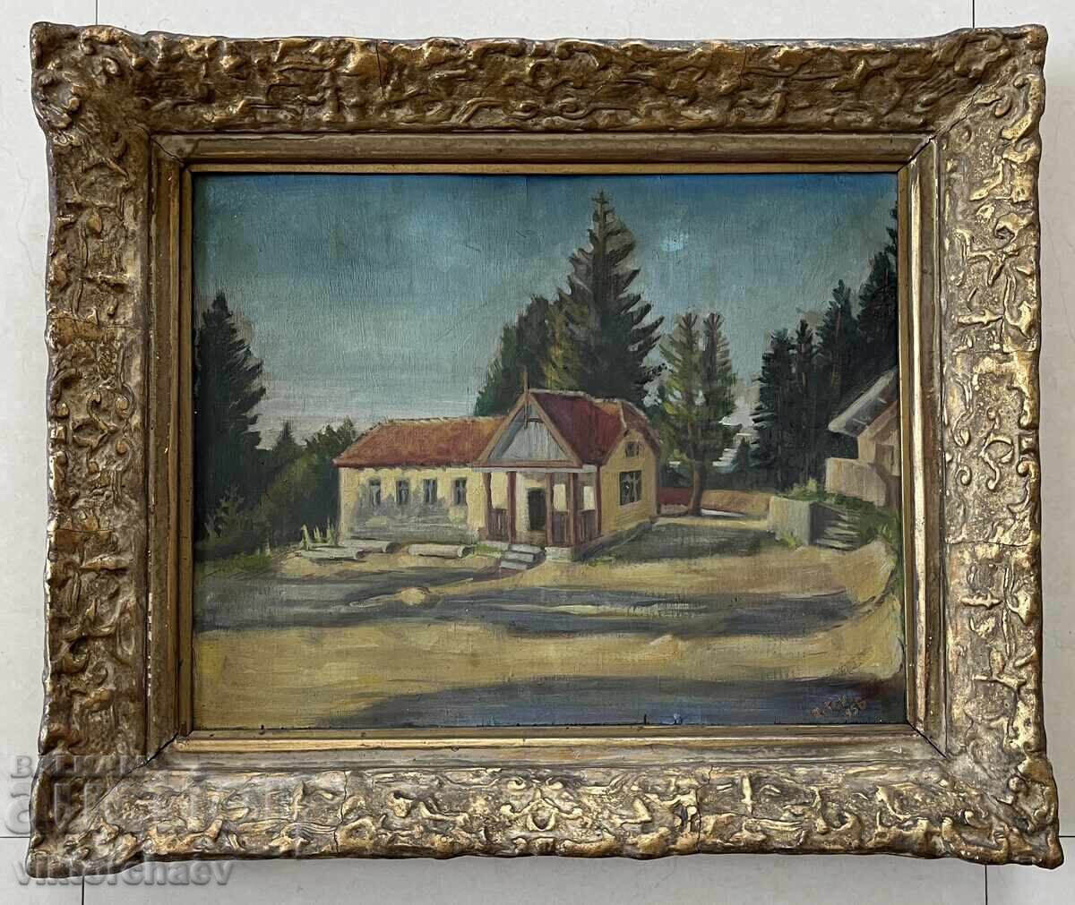 Old master painting from 1958