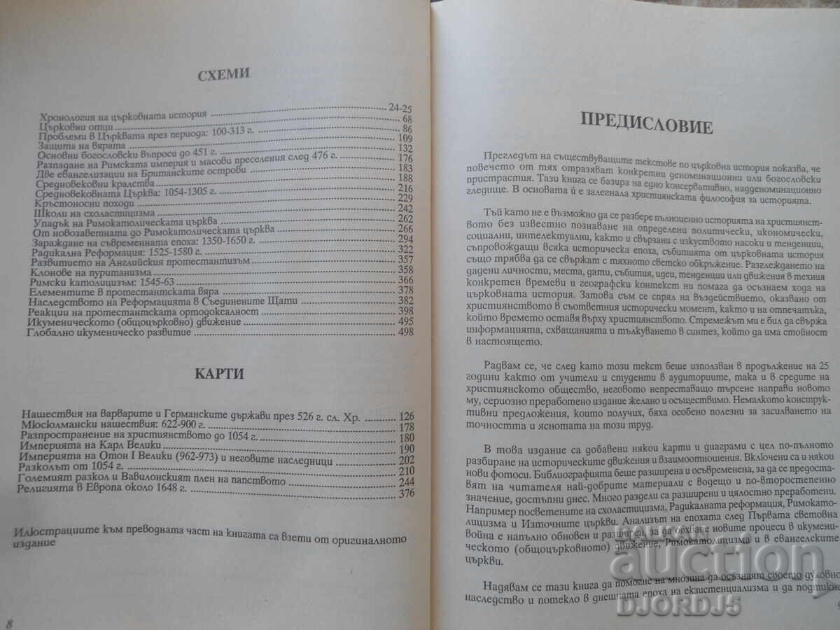 Аукцион Християнството през вековете, История на църквата