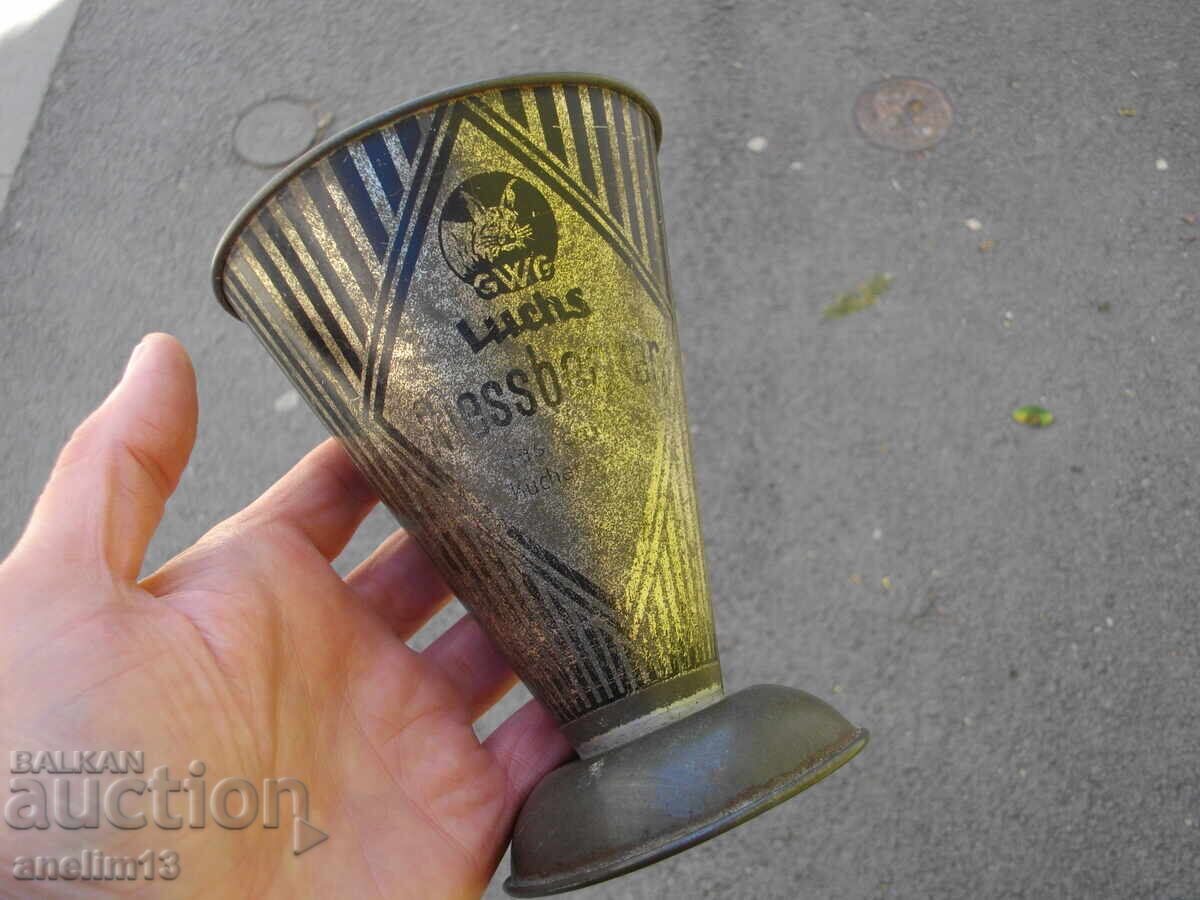 Δημοπρασία ΠΑΛΙΟ ΜΕΤΡΗΤΙΚΟ ΚΥΠΕΛΛΟ LUCHS MESSBECHER GERMANY