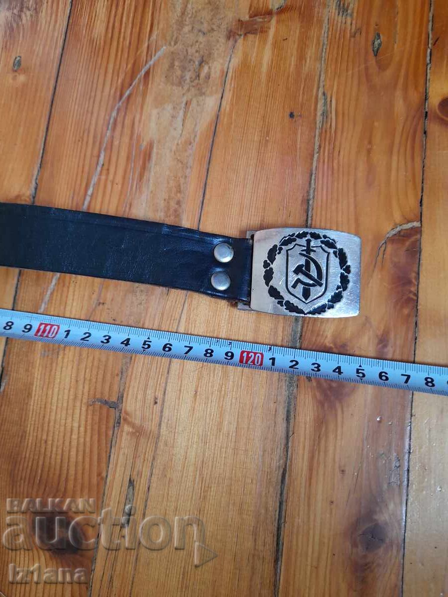 Old Militia, Police belt - 7 Old Militia, Police belt - 7