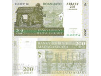tino37- MADAGASCAR - 200 ARYARS - 2004 - UNC
