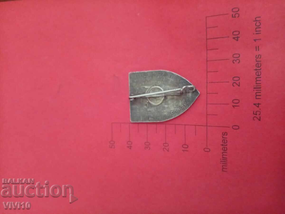 Старинна значка Франция ,емаил с цена € 20.00 | 39.12 лв.