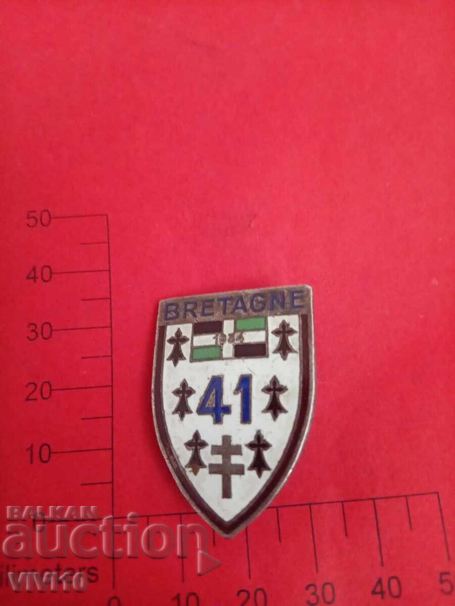 Παλαιό σήμα Γαλλίας, σμάλτο