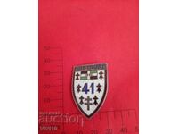 Antique French Badge, Enamel