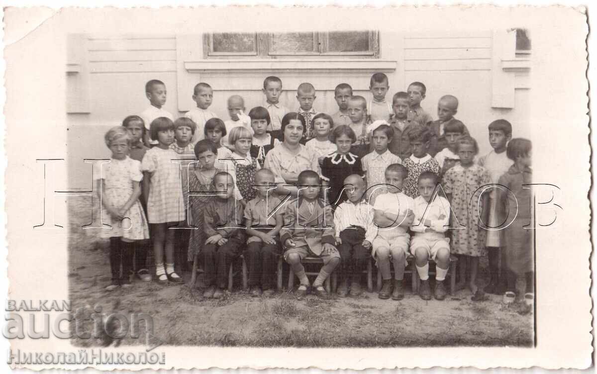 1937 СТАРА СНИМКА ВИДИН УЧЕНИЦИ I ОТДЕЛЕНИЕ Д847 1937 СТАРА СНИМКА ВИДИН УЧЕНИЦИ I ОТДЕЛЕНИЕ Д847
