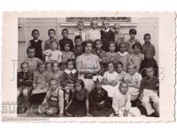 1938 FOTOGRAFIE VECHE VIDIN ELEVI CLASA A II-A D848