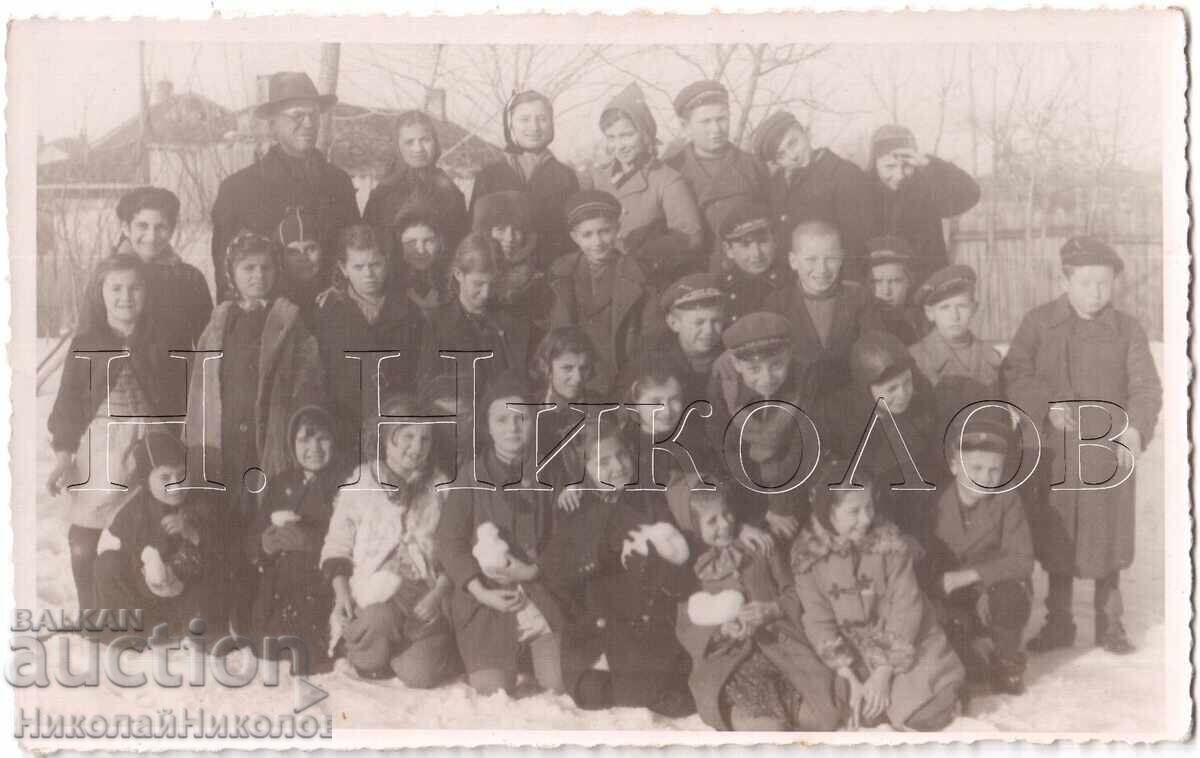 1939 OLD PHOTO VIDIN SCHOOL CHOIR III CLASS D849
