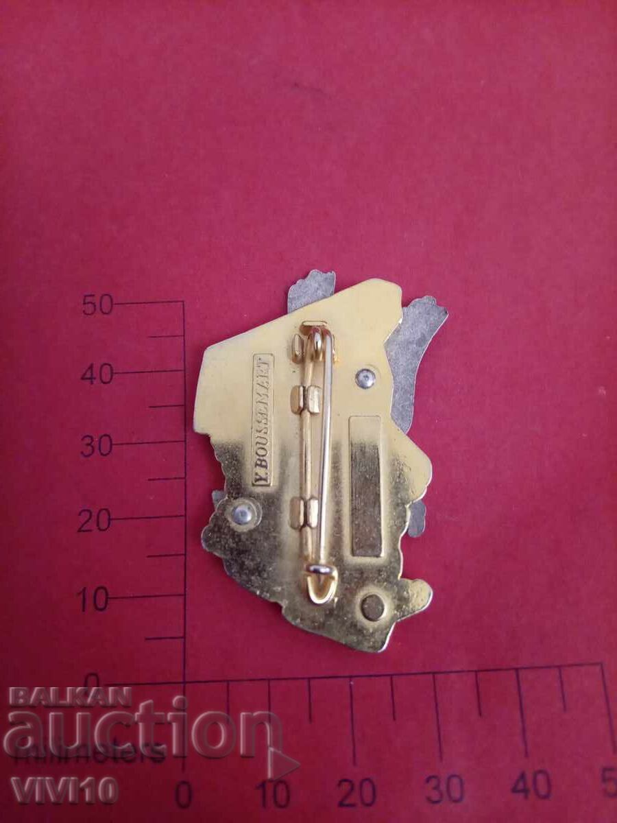 Antique French Badge, Enamel with price 40.00 BGN | € 20.45