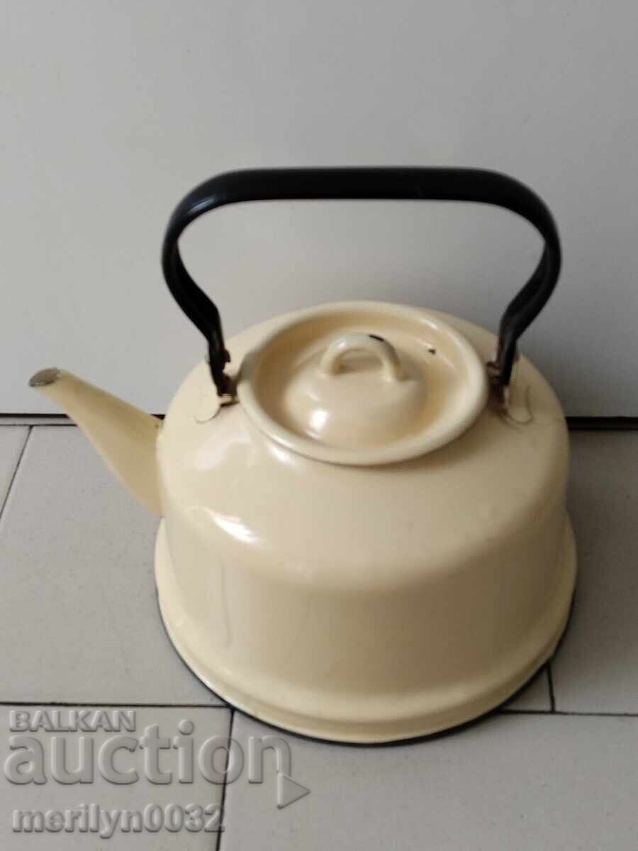 Δημοπρασία Επισμαλτωμένη τσαγιέρα από τη Σότσα, αγγείο με σμάλτο, ΕΣΣΔ Δημοπρασία Επισμαλτωμένη τσαγιέρα από τη Σότσα, αγγείο με σμάλτο, ΕΣΣΔ