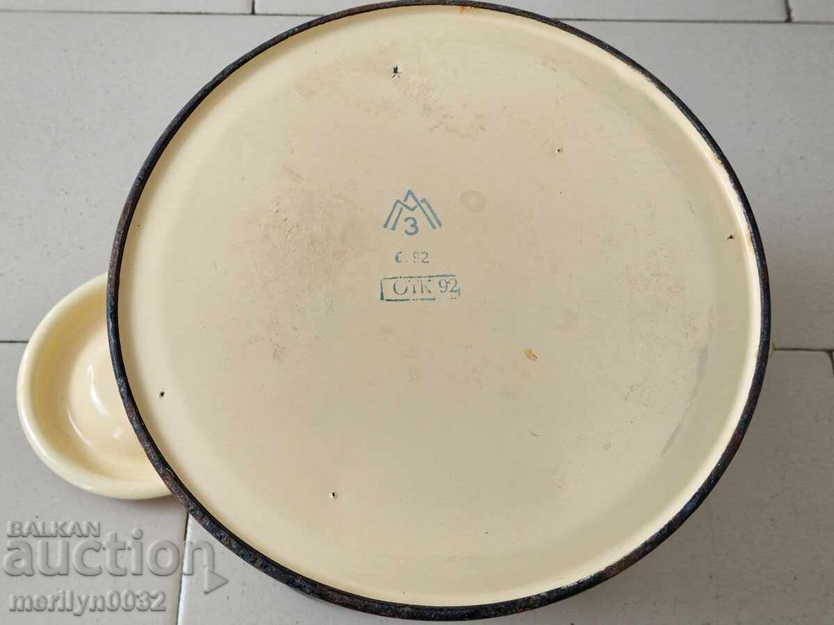 Επισμαλτωμένη τσαγιέρα από τη Σότσα, αγγείο με σμάλτο, ΕΣΣΔ - 6 Επισμαλτωμένη τσαγιέρα από τη Σότσα, αγγείο με σμάλτο, ΕΣΣΔ - 6