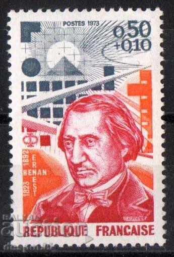 1973. Γαλλία. 150η Επέτειος από τη γέννηση του Ερνέστου Ρενάν 1973. Γαλλία. 150η Επέτειος από τη γέννηση του Ερνέστου Ρενάν