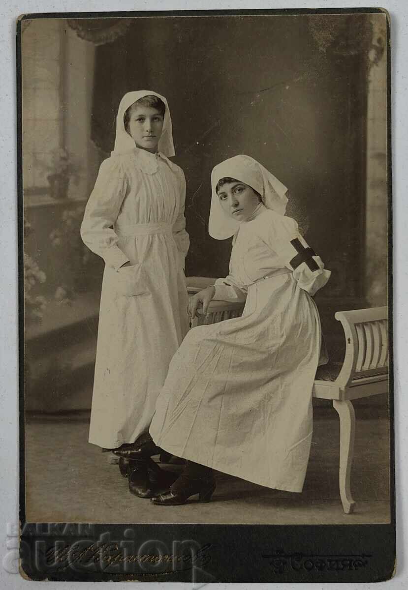 1912 BALKAN WAR NURSES RED CROSS BRC KARA 1912 BALKAN WAR NURSES RED CROSS BRC KARA