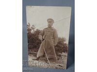 1916 MILITARY PHOTO Dimitar Stoykov officer, colonel