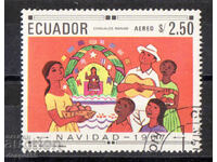 1967. Ecuador. Poștă aeriană - Tradiții de Crăciun