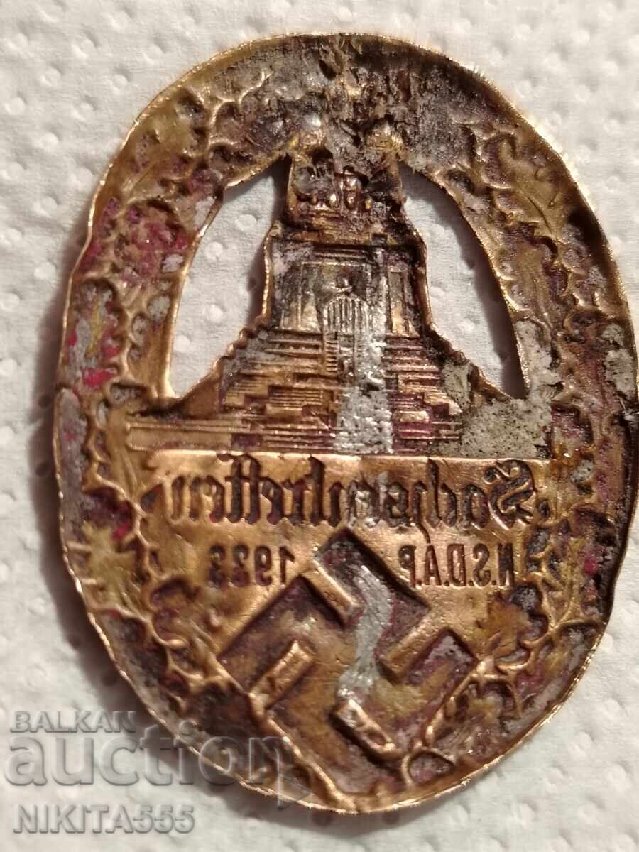 Παλαιό γερμανικό σήμα από τον Β' Παγκόσμιο Πόλεμο Sahsentreffen - 7