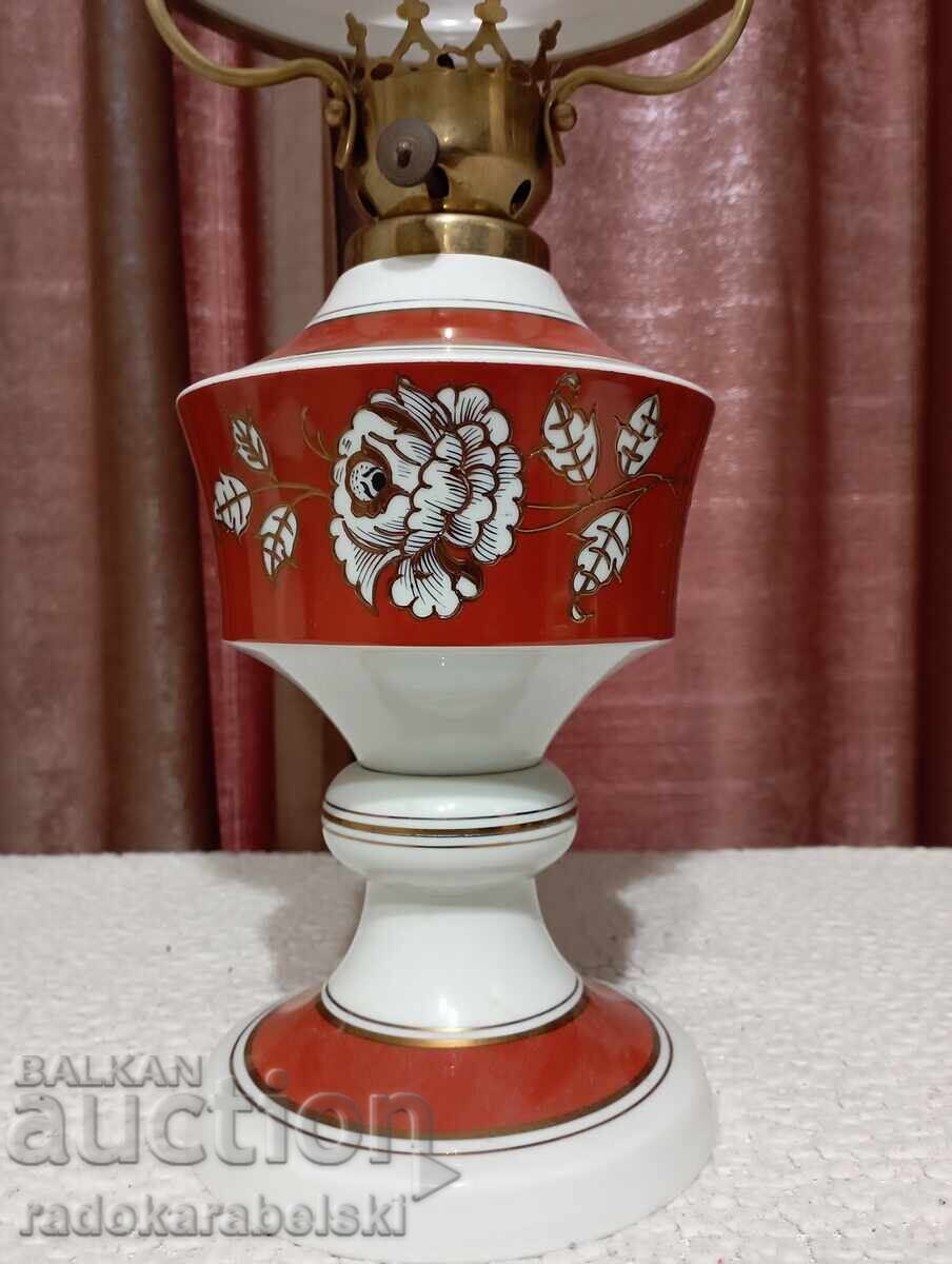 Vechi porțelan gaz - lampă cu gaz - WALLENDORF cu preț 199.90 BGN | € 102.21