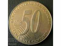 50 centavo 2000, Ecuador