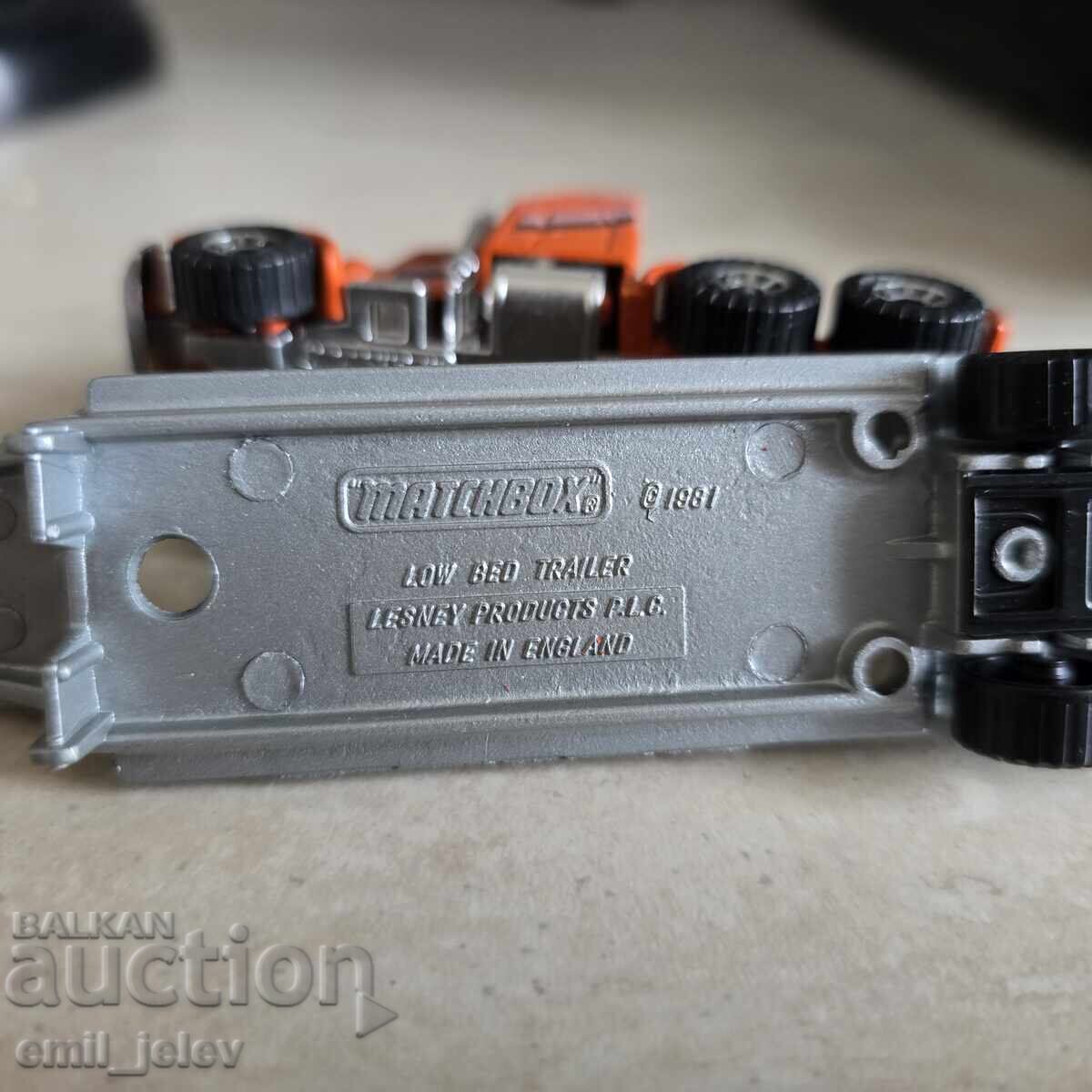 MATCHBOX CONVOY-CY4 Kenworth Boat TransporterTruck σε οργ. κουτί - 5