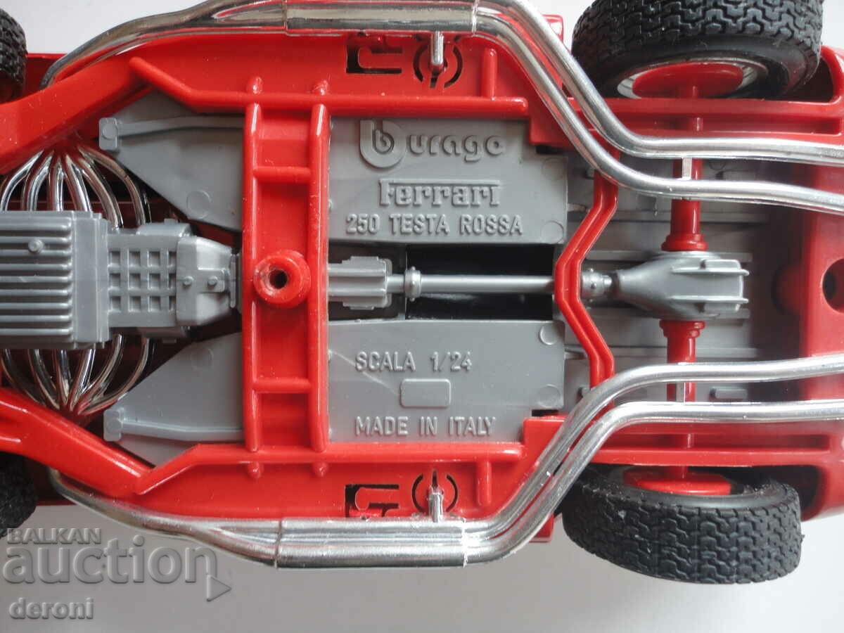 Carucior auto Ferrari 250 Testa Rossa Burago - 6