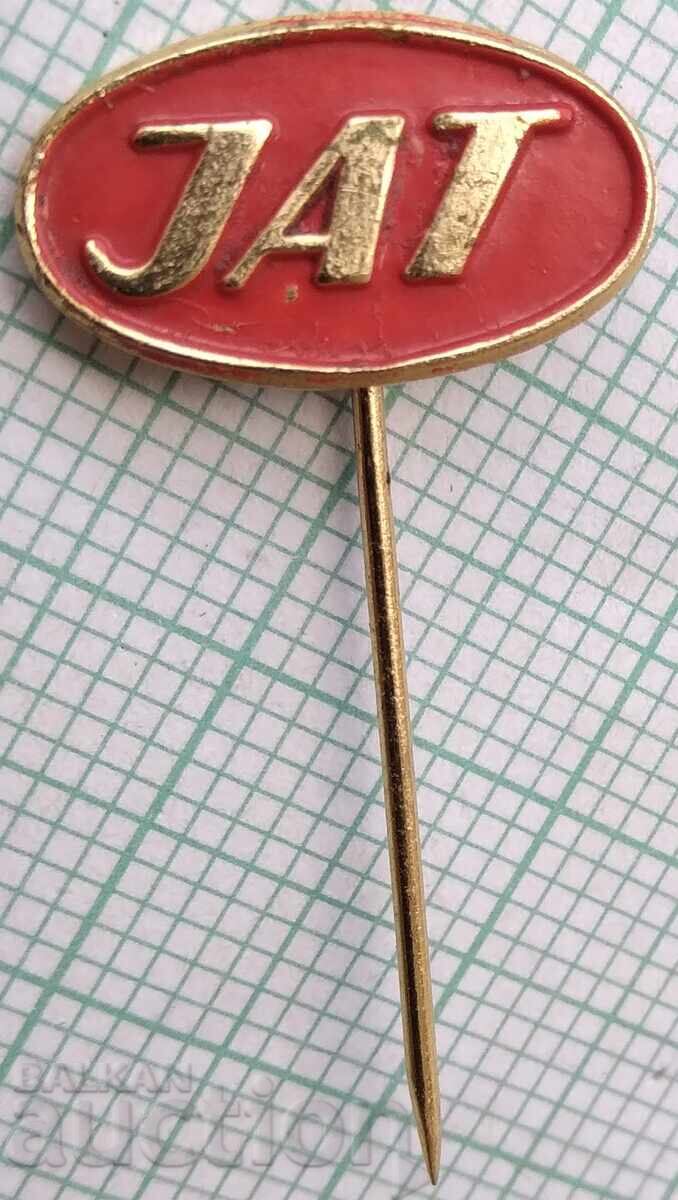 19046 Σήμα - αεροπορική εταιρεία JAT Γιουγκοσλαβία