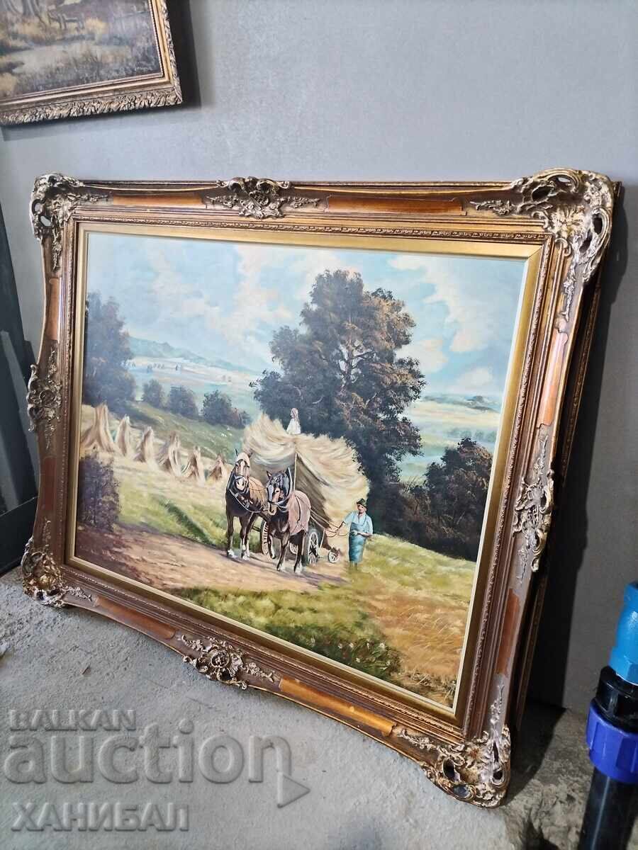 VERY BEAUTIFUL ORIGINAL OIL PAINTING ON CANVAS. with price 600.00 BGN | € 306.78