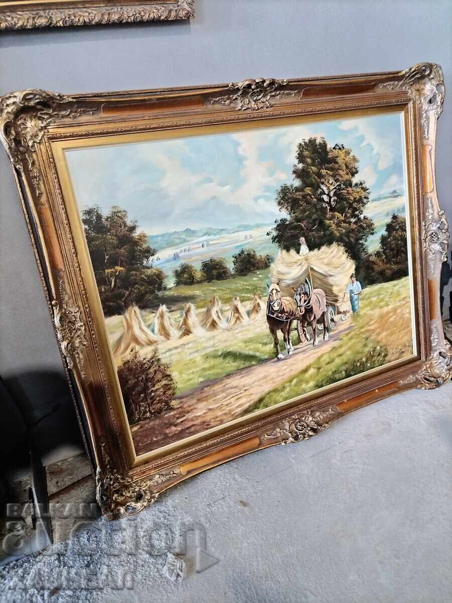 Auction  VERY BEAUTIFUL ORIGINAL OIL PAINTING ON CANVAS.