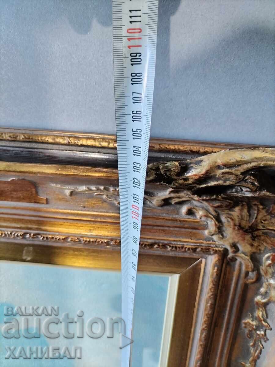 VERY BEAUTIFUL ORIGINAL OIL PAINTING ON CANVAS. - 5