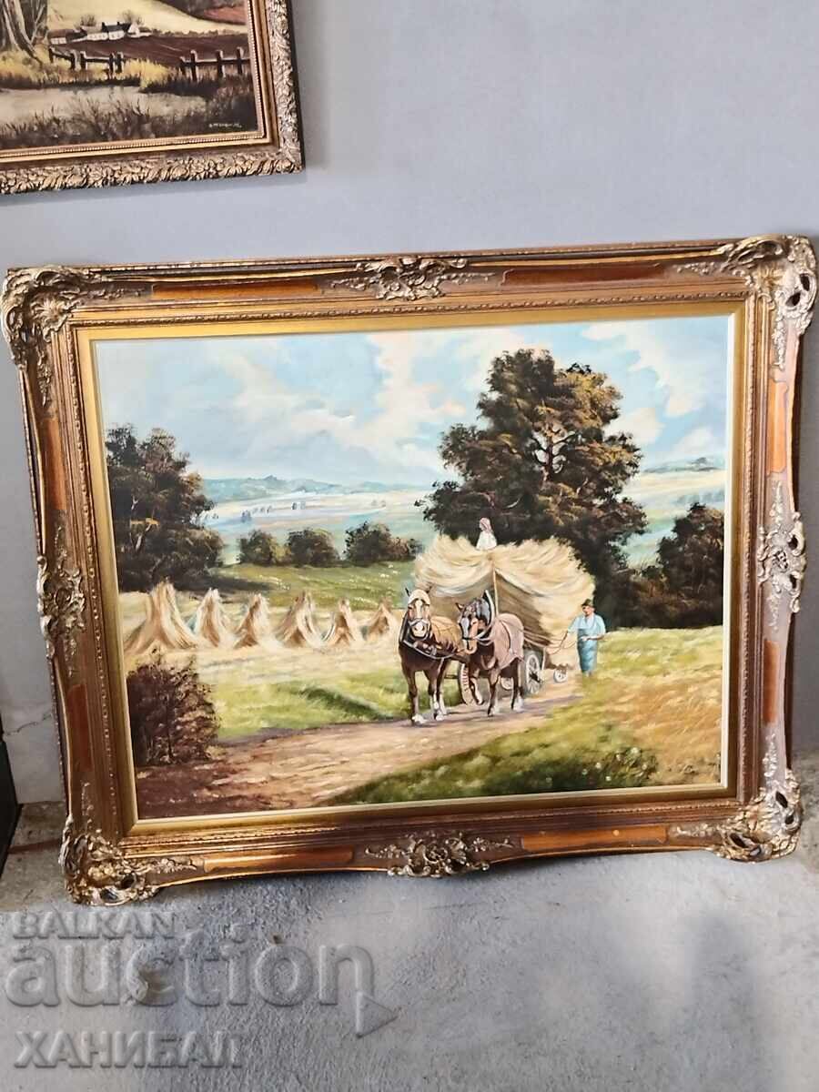 VERY BEAUTIFUL ORIGINAL OIL PAINTING ON CANVAS.