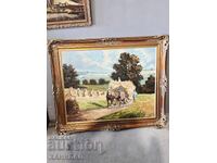 VERY BEAUTIFUL ORIGINAL OIL PAINTING ON CANVAS.