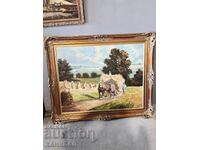 VERY BEAUTIFUL ORIGINAL OIL PAINTING ON CANVAS.